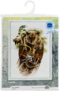 Picture of RTO Counted Cross Stitch Kit 11.22"X15.75" Forester (16 Count)