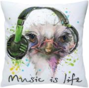 Picture of RTO Stamped Cross Stitch Kit 15.75"X15.75" Paint By Threads - Music Is Life