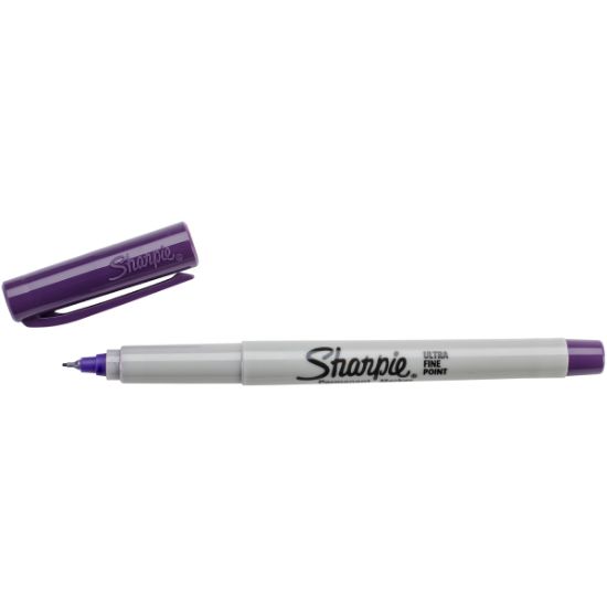 Picture of Sharpie Ultra Fine Point Permanent Marker Open Stock Purple