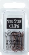 Picture of Metal Dog Bone Paper Clips 1.125"X.5" 15/Pkg Pewter & Antique Copper