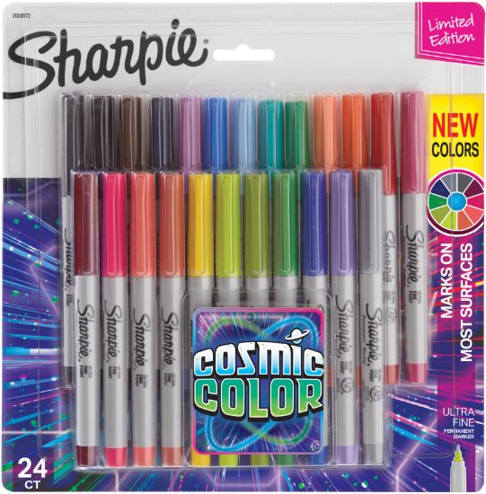 Picture of Sharpie Cosmic Color Ultra Fine Point Markers 24/Pkg  