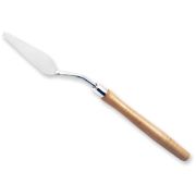 Picture of Metal Palette Knife-Long Tapered wood handle