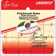Picture of SewEasy Square Quilt Ruler 4.5"X4.5"