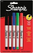 Picture of Sharpie Ultra Fine Point Permanent Markers 5/Pkg Red, Blue, Green & 2 Black