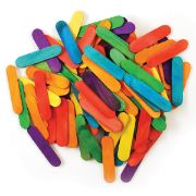 Picture of Mini Craft Sticks Colored 1.5" 120/Pkg