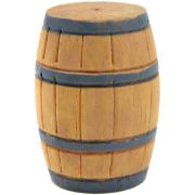 Picture of Mini Garden Barrel 1.25"X2" Wood