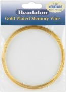 Picture of Memory Wire Necklace .62mm .5oz Gold-Plated - 18 Coils