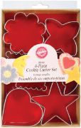 Picture of Metal Cookie Cutter Set 6/Pkg Basic Shapes
