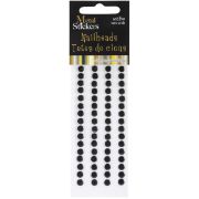 Picture of Metal Stickers Nailheads 5mm Round 64/Pkg Black