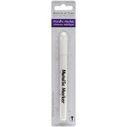 Picture of Metallic Permanent Marker .7mm Extra Fine Point White