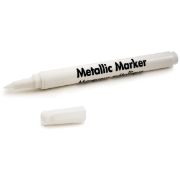 Picture of Metallic Permanent Marker .7mm Extra Fine Point White
