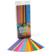 Picture of Mighty Bright Chain Strips 1"X8" 180/Pkg Assorted Colors