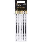 Picture of Metal Stickers Nailheads 3mm Round 125/Pkg Black