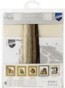 Picture of Vervaco Counted Cross Stitch Kit 7.5"X11.25" Giraffe Family On Aida (14 Count)