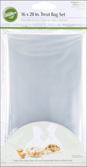 Picture of Treat Bags 10"X16" 4/Pkg Clear