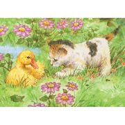 Picture of Mini Color Pencil By Number Kit 5"X7" Kitten & Duckling