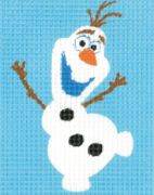 Picture of Vervaco Plastic Canvas Kit 5"X6.4" Disney Olaf