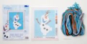 Picture of Vervaco Plastic Canvas Kit 5"X6.4" Disney Olaf