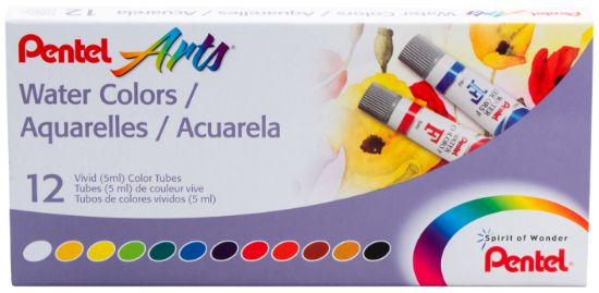 Picture of Watercolor Paints 5ml 12/Pkg Assorted Colors