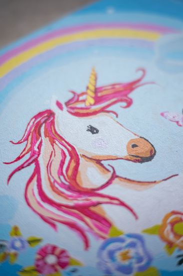 Picture of Vervaco Paint By Number Kit Mother and Baby Unicorn