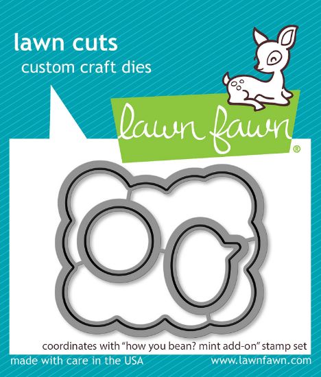 Picture of Lawn Cuts Custom Craft Die How You Bean? Mint Add-On