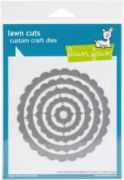 Picture of Lawn Cuts Custom Craft Die Just Stitching Scalloped Circles