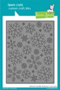 Picture of Lawn Cuts Custom Craft Die Stitched Snowflake Backdrop