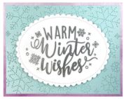 Picture of Lawn Cuts Custom Craft Die Stitched Snowflake Backdrop