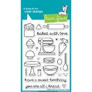 Picture of Lawn Fawn Clear Stamps 4"X6" Baked With Love