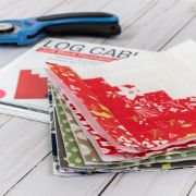 Picture of It's Sew Emma Quilt Block Foundation Paper 6" Log Cabin