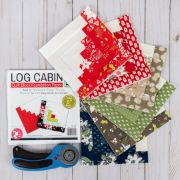 Picture of It's Sew Emma Quilt Block Foundation Paper 6" Log Cabin