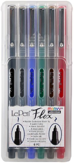 Picture of LePen Flex Set 6/Pkg Primary Colors