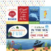 Picture of Under Sea Adventures Double-Sided Cardstock 12"X12" Multi Journaling Cards