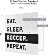 Picture of MBI Sports Post Bound Album 12"X12" Soccer