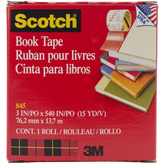 Picture of Scotch Book Tape Boxed 3"X15yd