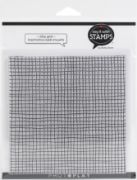 Picture of PhotoPlay Say It With Stamps Photopolymer Stamps Ditsy Grid Background