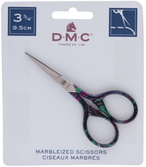 Picture of Marbleized Embroidery Scissors 3.75" Purple Essence