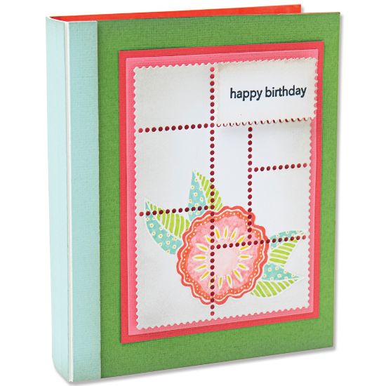 Picture of Sizzix ScoreBoards XL Die By Eileen Hull-Book Box