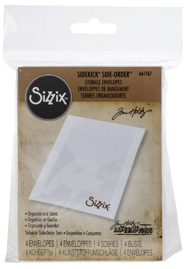 Picture of Sizzix Sidekick Side Order 3"X4" Storage Envelopes 4/Pkg  