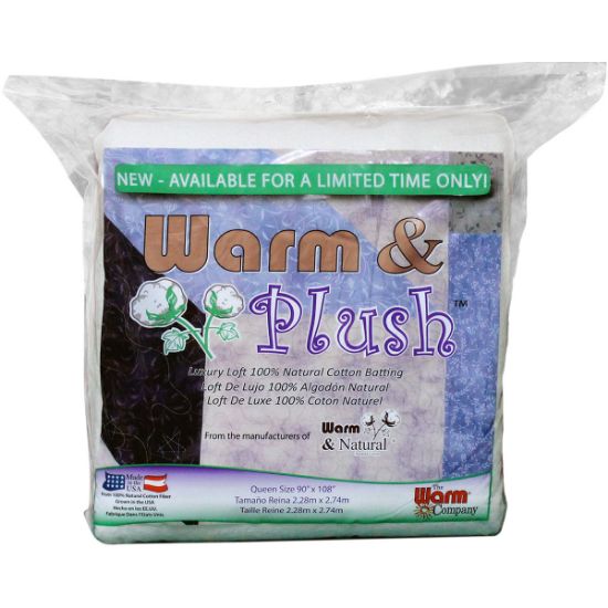 Picture of Warm & Plush Cotton Batting Queen Size 90"X108"