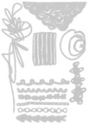 Picture of Sizzix Thinlits Dies By Tim Holtz Media Marks