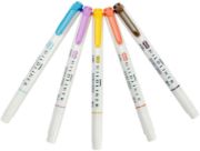 Picture of Zebra Mildliner Double Ended Marker Bold & Fine Point 5/Pkg Warm