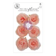 Picture of Prima Marketing Fabric Flowers-Peachy Keen/The Plant Department