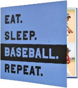 Picture of MBI Sports Post Bound Album 12"X12" Baseball