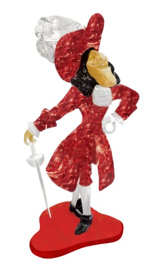 Picture of University Games 3-D Licensed Crystal Puzzle-Captain Hook