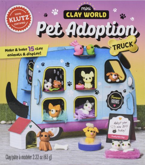 Picture of Mini Clay World Pet Adoption Truck Book Kit 