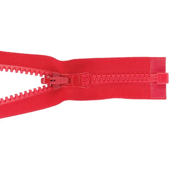 Picture of Vislon Sport Reversible Separating Zipper 30" Red