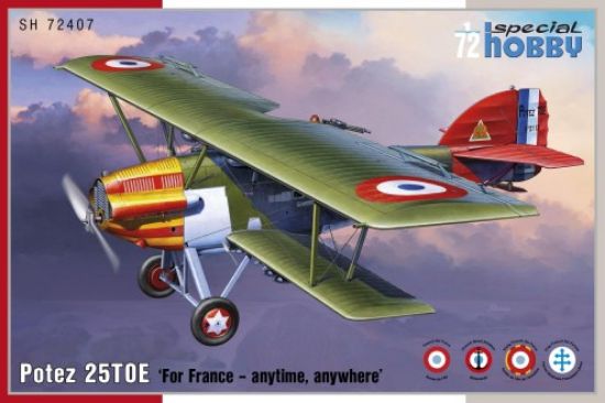 Picture of 1/72 Potez 25TOE French Biplane Fighter