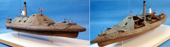 Picture of 1/96 CSS Tennessee Confederate Ironclad Warship (26"L)