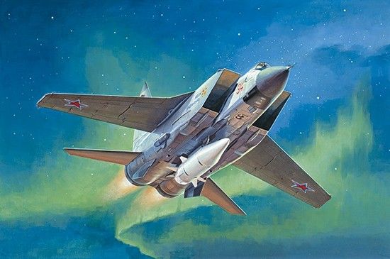 Picture of 1/72 Russian MiG31BM Foxhound Fighter w/KH47M2 Ballistic Missile